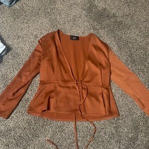 bronze blouse